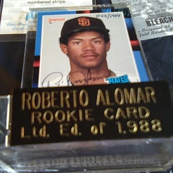 Roberto Alomar baseball and cards - Picture 5 of 8
